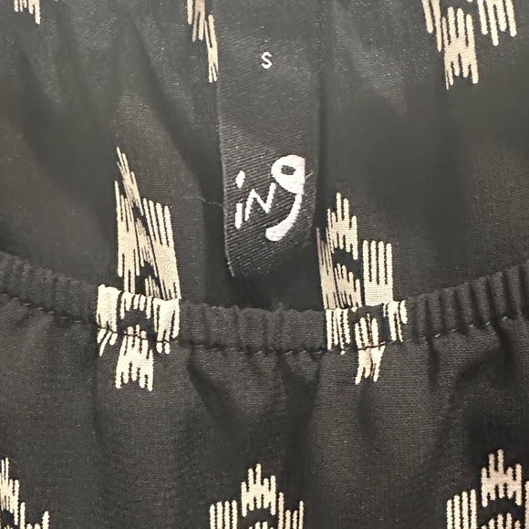 Ing Black and Cream Patterned Jumpsuit - Picture 2 of 7